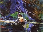 Winslow Homer The Andirondak Guide oil painting